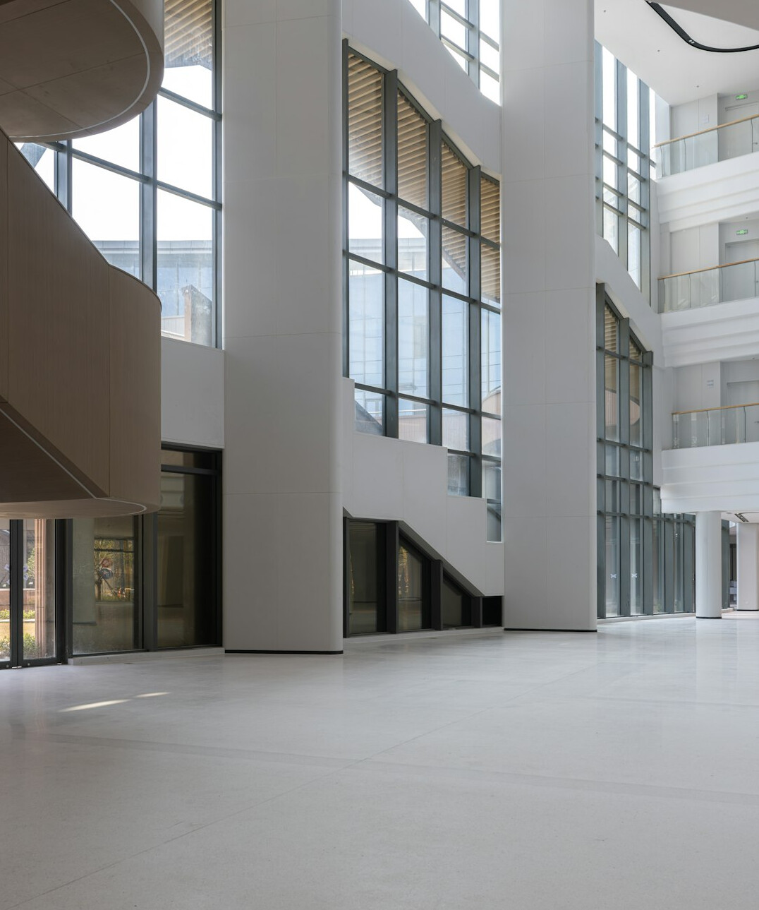 modern commercial space interior