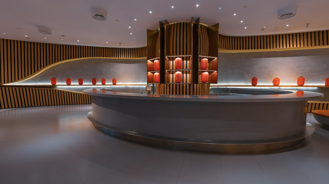 modern commercial space interior