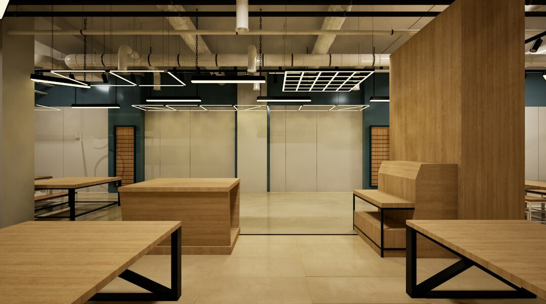 modern retail store interior